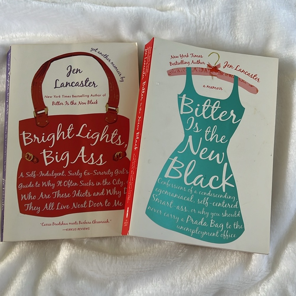 Bright Lights Big Ass, Bitter is the new black, Jen Lancaster book bundle